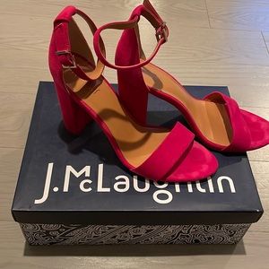 J. McLaughlin 9.5 pink sandal